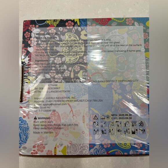 NWT Packaged ENJOY YOUR LIFE SOY CANDLE SET 100% soy wax - Picture 3 of 5